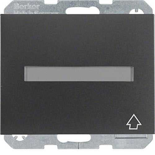 Berker 47527106 Steckdose SCHUKO mit Klappdeckel und Beschriftungsfeld K.1 anthrazit, matt Mesch Shop Berker 47527106 Steckdose SCHUKO mit Klappdeckel und Beschriftungsfeld K.1 anthrazit, matt Mesch Shop